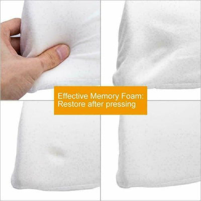 Slow Rebound Pressure Pillow Memory Foam Arch Pillow Multifunction Silk Pillow