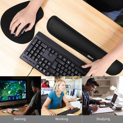 Comfortable Mouse Pad Wrist Support Silicone Gel Wrist Rest Ergonomic Mouse Mat