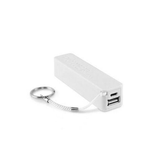 Portable External USB 2600mAh Power Bank Battery Charger for Mobile Phone White