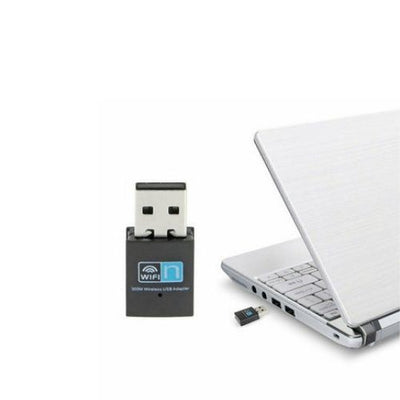 USB Wireless N WiFi Adapter Dongle Network LAN Card 802.11n 300Mbps For Windows