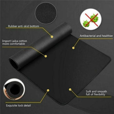 XXL Gaming Mouse Pad Gamer Mousepad Large Desk Mat 90x30cm Keyboard Non Slip Pad