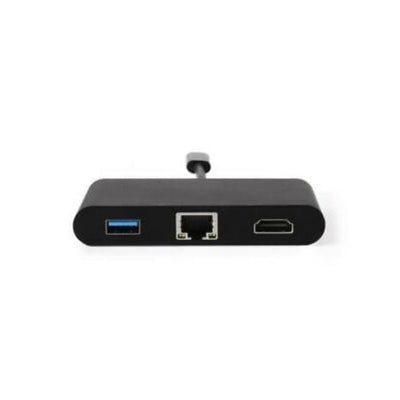 USB-C to HDMI / USB 3.0 OTG / Gigabit Ethernet Adapter w/ USB 3.1 Charging Port