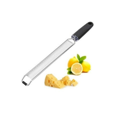 Wide Citrus Lemon and Kitchen Vegetable Grater Zester 18/8 Stainless Steel