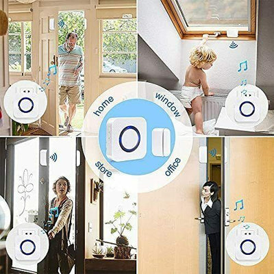 Waterproof Wireless Doorbell Kit 4 Volume Levels for Home,Office,Shops,Classroom