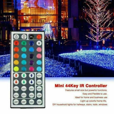 New Mini 44Key IR Remote Controller Receiver For RGB 3528 5050 LED Strip Light