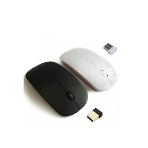 2.4GHz Slim Wireless Cordless Optical Mouse Mice USB Receiver for Android Laptop