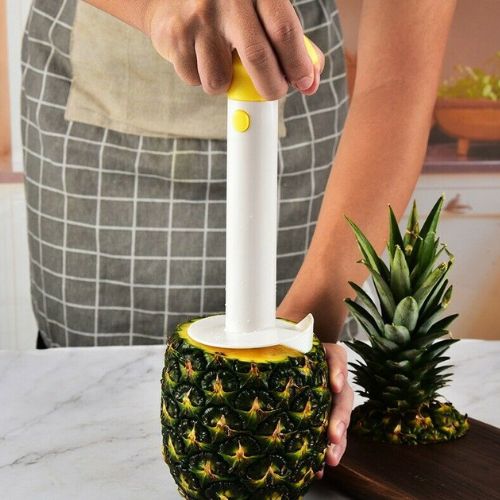 Pineapple Cutter Peeler and Corer Slicer Remover Tool with Sharp Blade for Diced