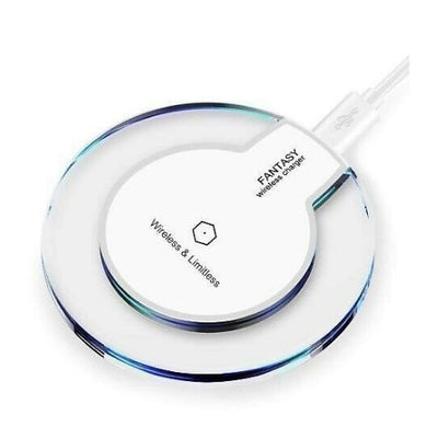 Wireless Charger Pad Qi Charging For Samsung S20 FE S10 S9 S8 iPhone 11 12 XR 8