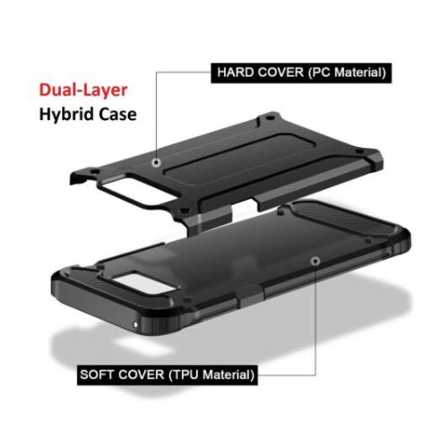 For Samsung Galaxy S8 / S8 Plus Case - Dual Layer Shockproof Armor Cover