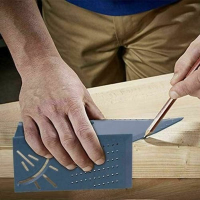 Multifunctional Square 45/90 Degree Gauge Angle Ruler Woodworking Measuring Tool