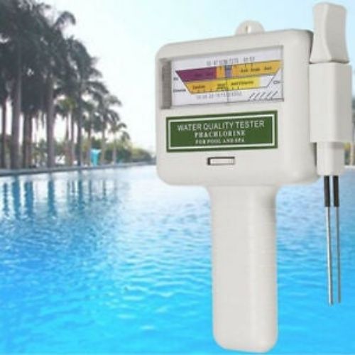 PC101 PH Meter Water Quality PH CL2 Chlorine Tester Level Meter fo Swimming Pool