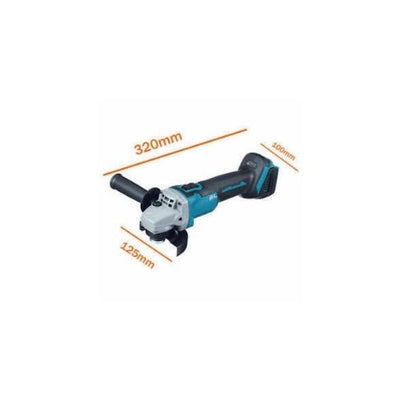 125mm Electric Cordless Brushless Angle Grinder Tool Bare For Makita 18V Battery