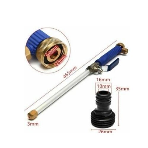 Hydro Jet High Pressure High Power Washer Water Spray Gun Nozzle Wand Attachment