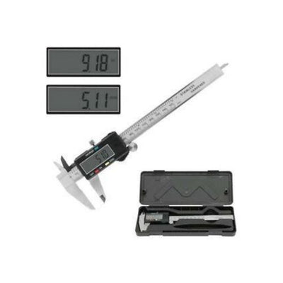 Digital Caliper 150mm 6inch LCD Electronic Display Vernier Gauge Micrometer