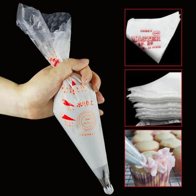 Piping Pastry Bags Cake Cream Decorating Frosting Icing Bags Cookie Disposable