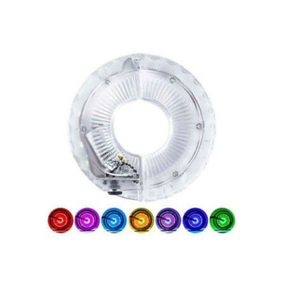 LED Bike Wheel Light 7 Color USB Rechargeable Hub Safety Tire Lights