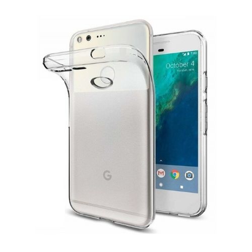 For Google Pixel Case - Crystal Clear Thin Soft TPU Transparent Back Cover