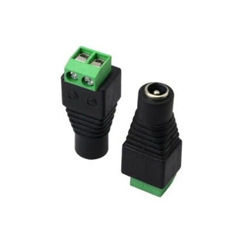 12VDC 5A Female 5.5x2.1 DC Power Jack Plug Adapter Connector Screw Fastening