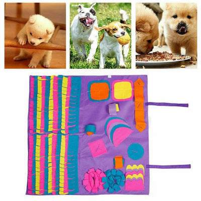 Pet Snuffle Mat Skills for Dogs Cats Bowl Feeding Mat Feed Game for Boredom Dogs