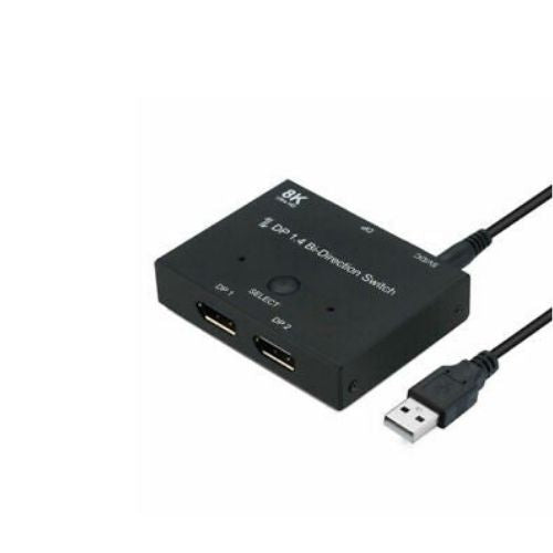 DP DisplayPort 1.4 Bi-Direction Switch Splitter Converter MST Hub 4K 8K