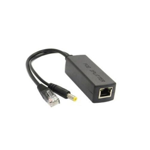 Active PoE Splitter Power Over Ethernet 48V to 12V 2.4A DVR DC