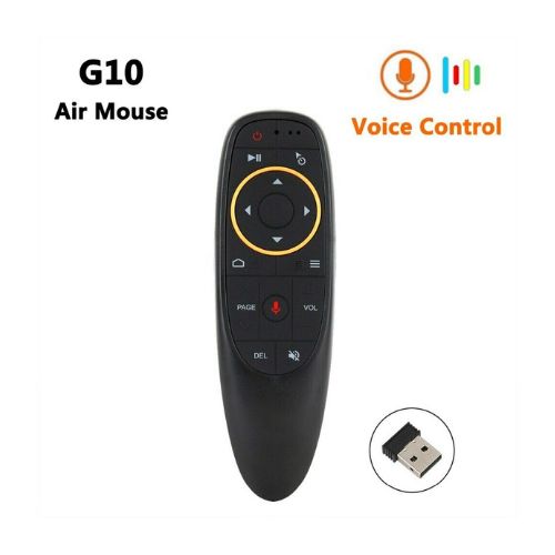 New G10 Voice Remote Control 2.4G wireless Air Mouse USB Receiver For Smart TV