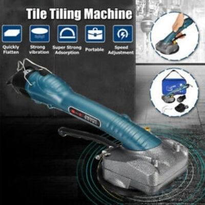 Electric Tile Vibrator Suction Tiling Machine Floor Laying Tool 2500mAH Battery