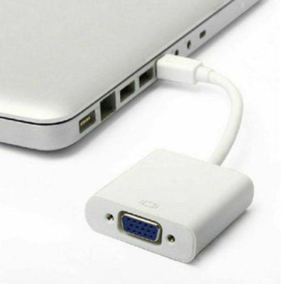 Mini DisplayPort DP To VGA Adapter Cable Connector for Projector/Laptop/Monitor