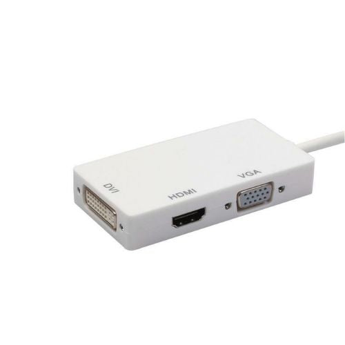 Display Port to HDMI VGA DVI Adapter Converter Thunderbolt DP for MacBook and PC