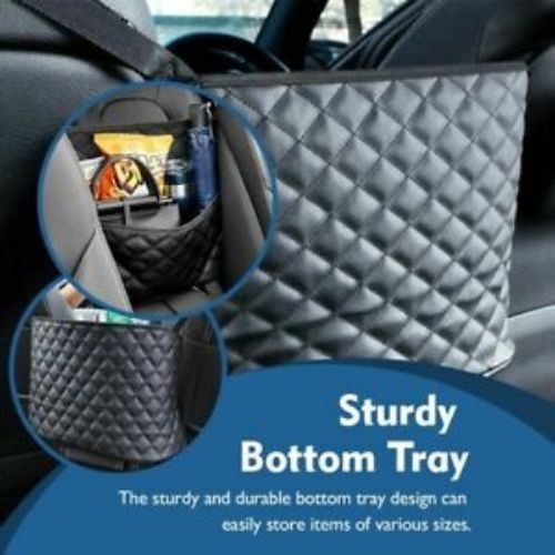 Car Seat Storage Bag Rear Seat Back Handbag Holding Net Pocket Holder Trunk Bag