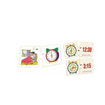 Creatives' Fun With Time Jigsaw Creative educational Puzzle 64 piece For 5+ kids