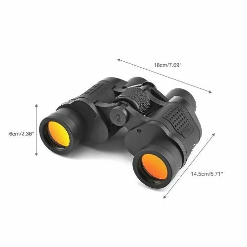 Day Night HD Hunting Binoculars 60x60 3000M Waterproof Telescope Coordinates CA