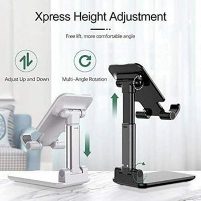 Mobile Phone Stand Desk Holder Adjustable Angle Mount Universal Mobile Tablet