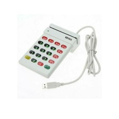 USB Magnetic Stripe Card Reader Credit Card w/ Numeric Keypad POS