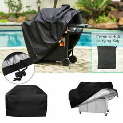 Waterproof BBQ Cover Heavy Rain Gas Barbeque Smoker Grill Garden Protector 57"