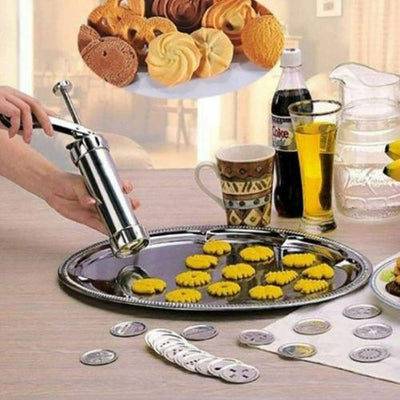 Biscuit Cookie Maker Cookie Press Machine Kit Spritz Dough Biscuits Making Tool