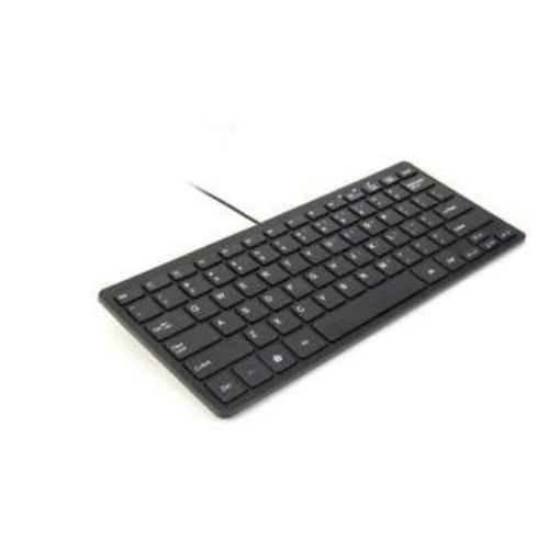 Ultra Thin Wired USB Mini PC Keyboard for PC Apple Mac Laptop Notebooks