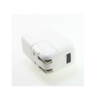 2-Port 2-Amp USB Home Wall Charger for Apple iPad 4 Mini Air 1st 2nd 3rd White