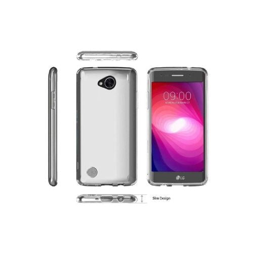 For LG X Power 2 Case - Crystal Clear Thin Soft TPU Transparent Back Cover