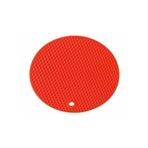 ROUND HEAT RESISTANT SILICONE TRIVET MAT PAN POT HOLDER NON SLIP PAD NEW