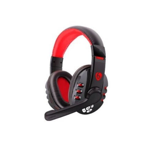 Wireless Gaming Headset Bluetooth Headphone Ear Cup Mic for Smart Phones Tablet