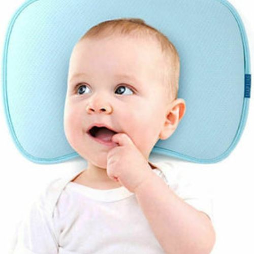 Baby Head Shaping Pillow Prevent Flat Head for Newborn Baby Safety Corn Fiber CA