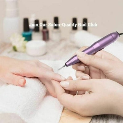 New Electric Nail File Drill Portable Professional Manicure Pedicure Machine Set