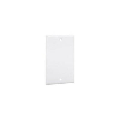 Wall Plate White Single Blank No Device Outlet Cover Stamped Face Plate