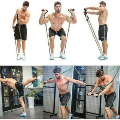 Exercise Resistance Latex Band Yoga Gym Stretch Pull Rope Training 11 PCS/Set