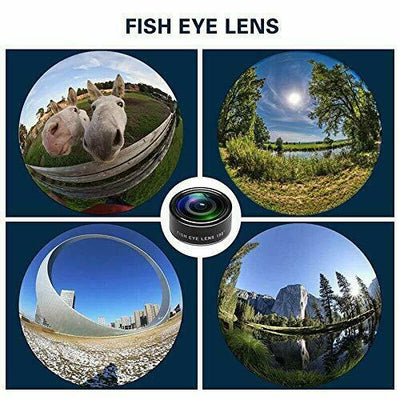 Phone Camera Lens 10 in 1 Cell Phone Lens Kit Macro Lens for iPhone and Android