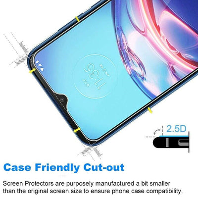 Premium Tempered Glass Screen Protector for Motorola Moto E 2020 (2 Pack)