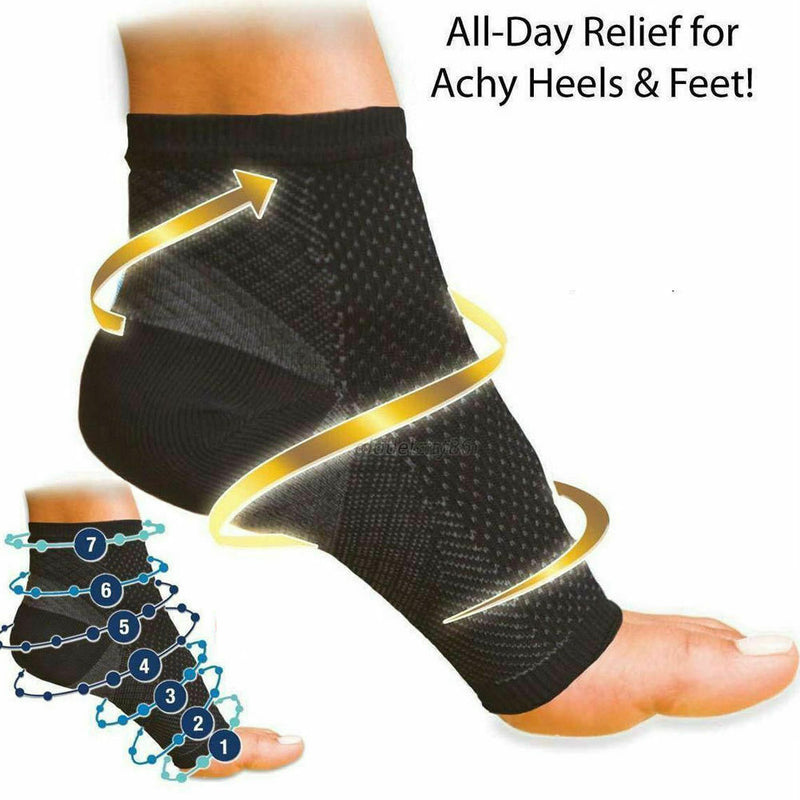 Foot Angel Compression Sock Foot Sleeve Plantar Arthritis Sore Achy Anti Brace