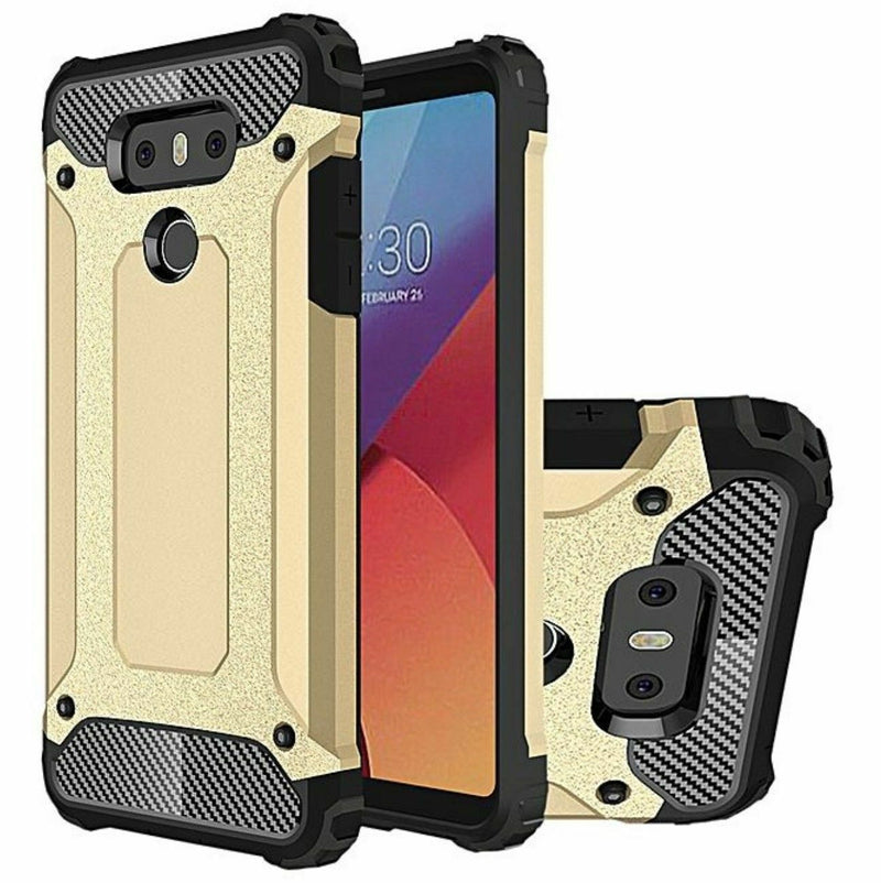 For LG G6 Case - Shockproof Heavy Duty Hybrid Dual Layer Hard Armor Cover