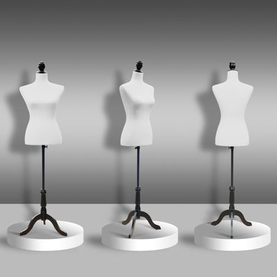 Dress Form Female Mannequin Torso Dressmaker Stand Display